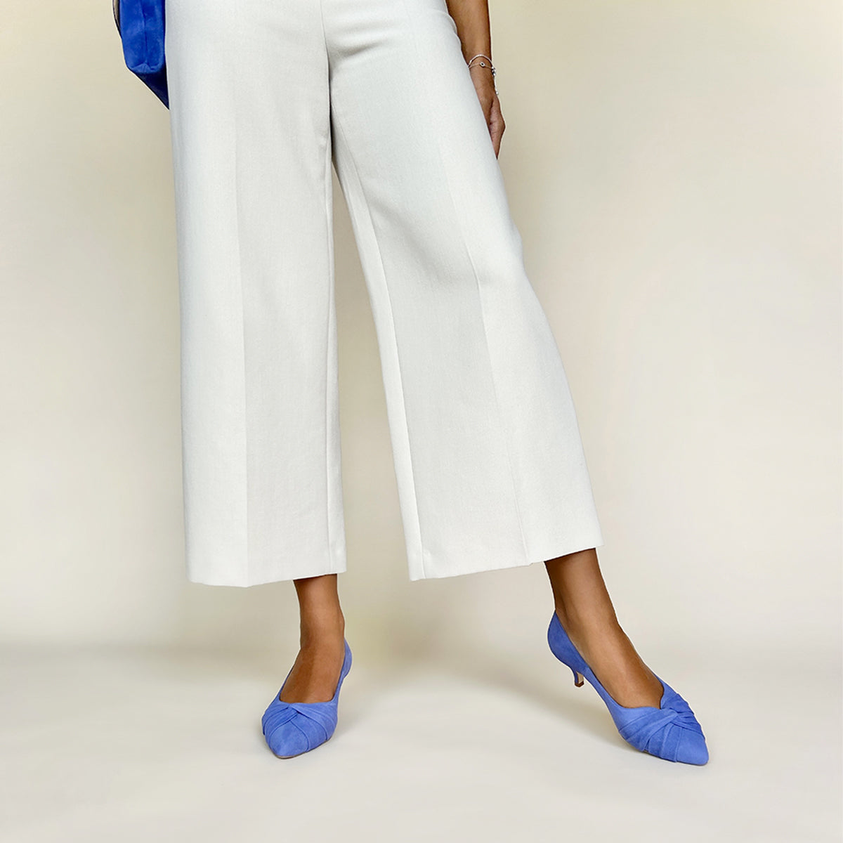 Cornflower blue high heels on sale