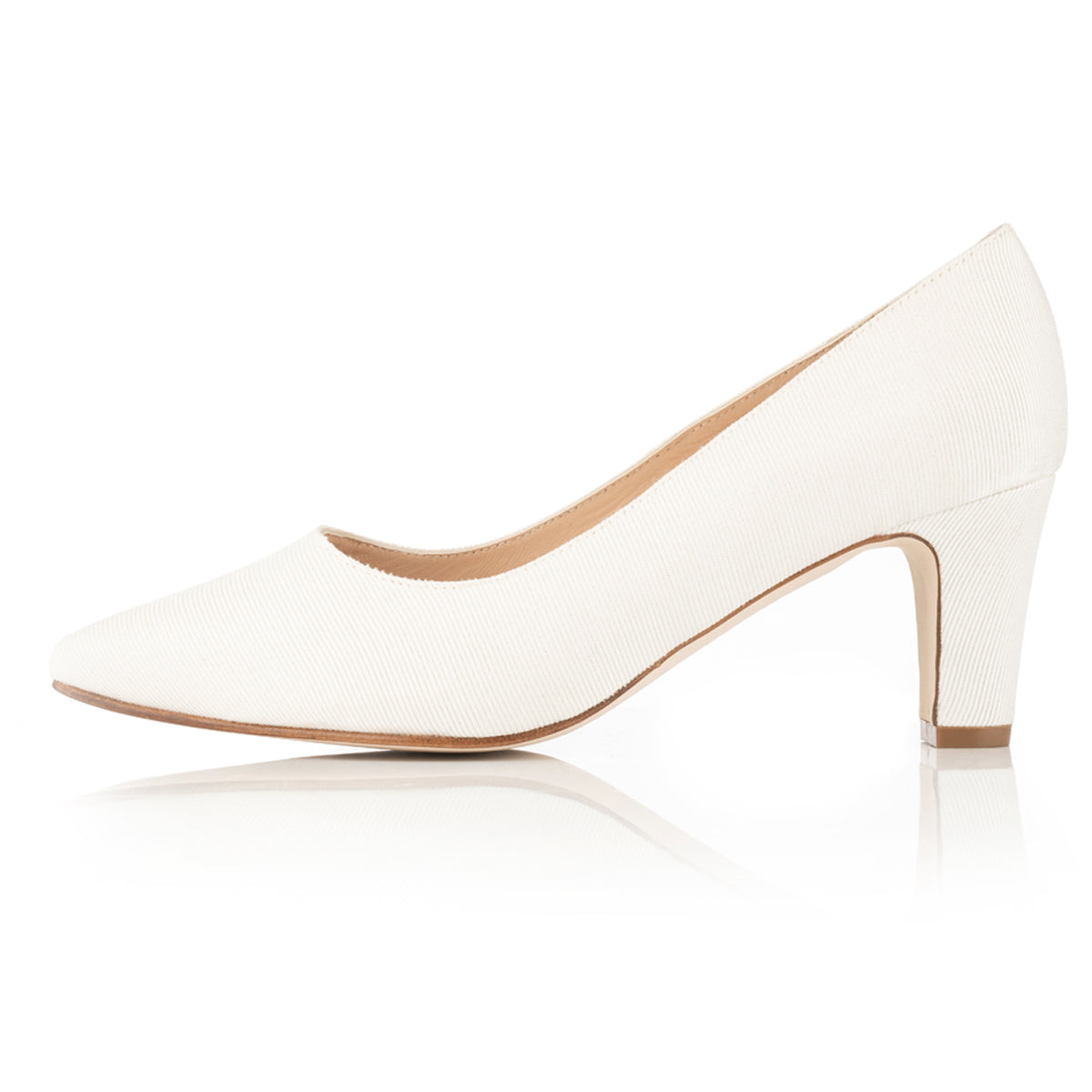 Ivory court shoes wide sales fit