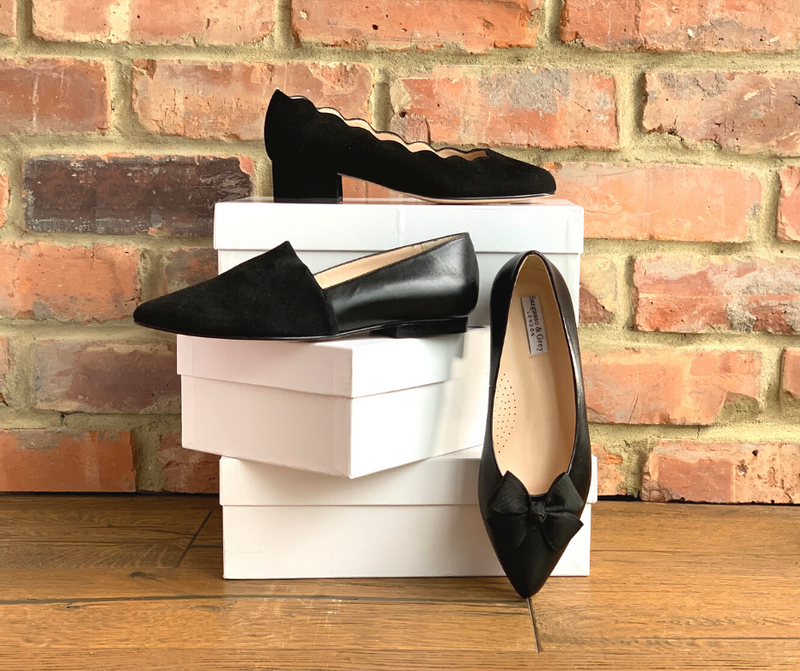 Wide fit 2025 pointed flat shoes
