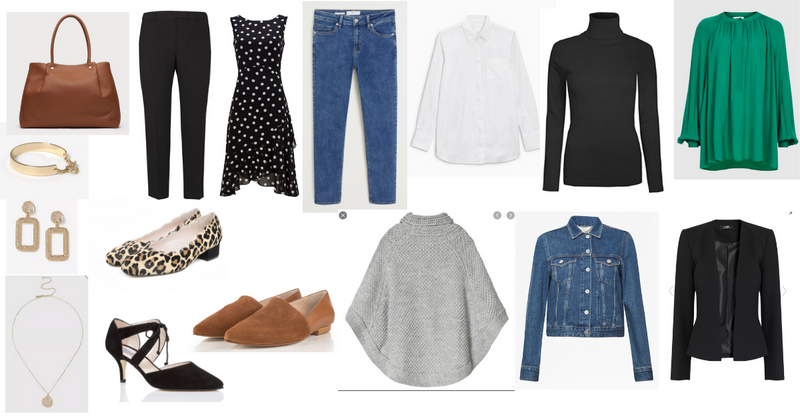 Creating a capsule wardrobe. The rule of 3!