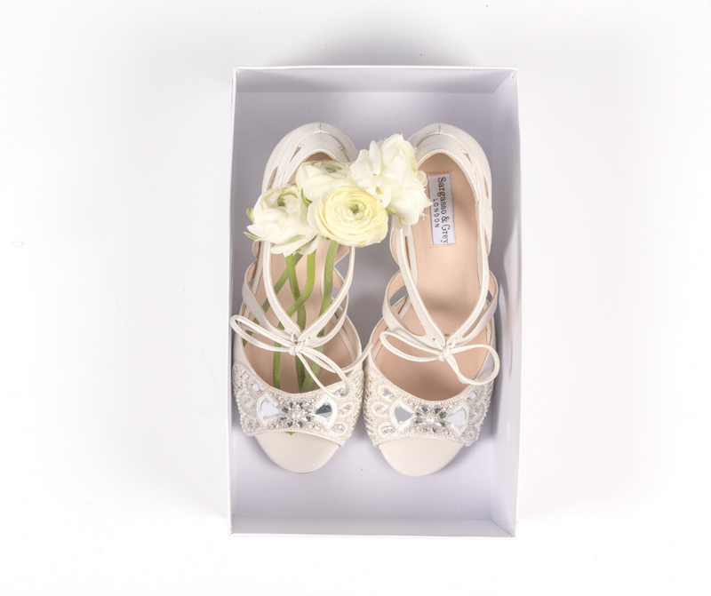 Wide fit wedding shoes for bunions