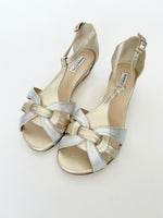 PRE-PRODUCTION SAMPLE -T-bar Sandal Gold (SAMPLE SALE)