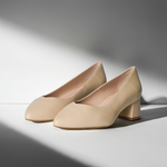 Tori Extra-Wide Fit Courts - Almond Leather