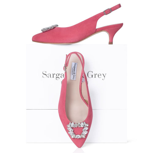 WIDE FIT LOW HEELS – Sargasso and Grey