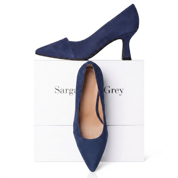 grey dress navy shoes Wide Fit – Sargasso and Color Name:COOL WATER