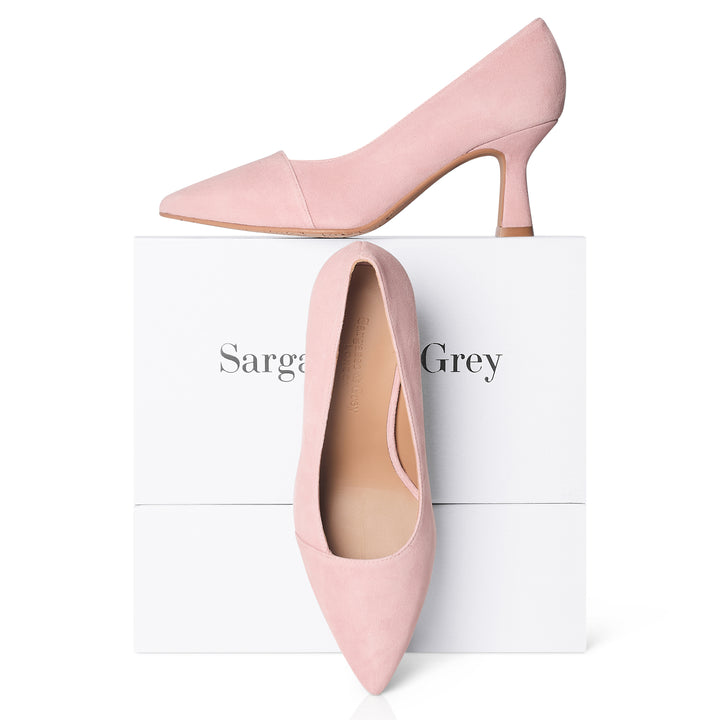 Wide Fit Pink Shoes  Sargasso and Grey