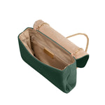 Ellie Clutch - Green Suede