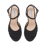 Erica II - Wide Fit Sandal - Black Suede