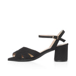 Erica II - Wide Fit Sandal - Black Suede
