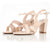 Georgie - Wide Fit Sandal - Nude Pink Leather