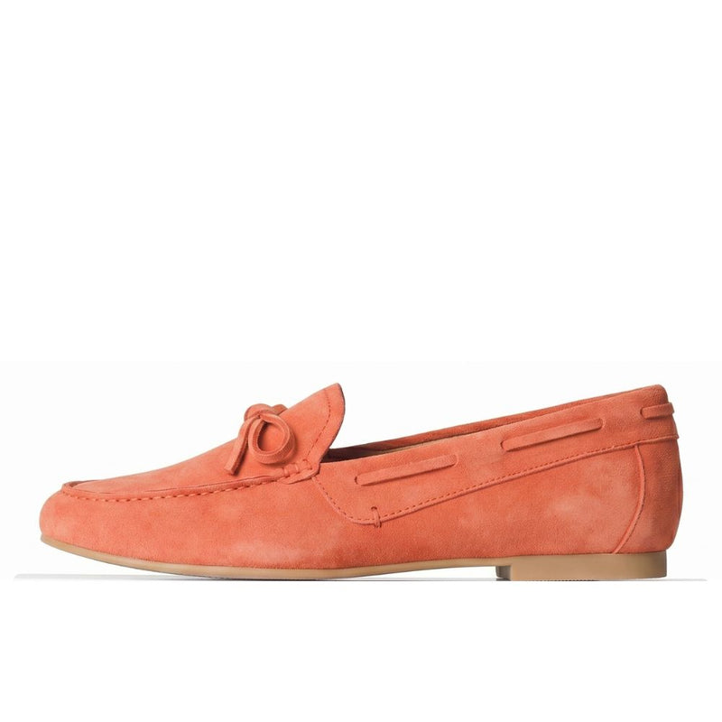 Helly Wide Fit Boat Shoe - Coral Suede – Sargasso and Grey