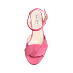 Isabella - Extra-Wide Fit Sandal - Pink Suede