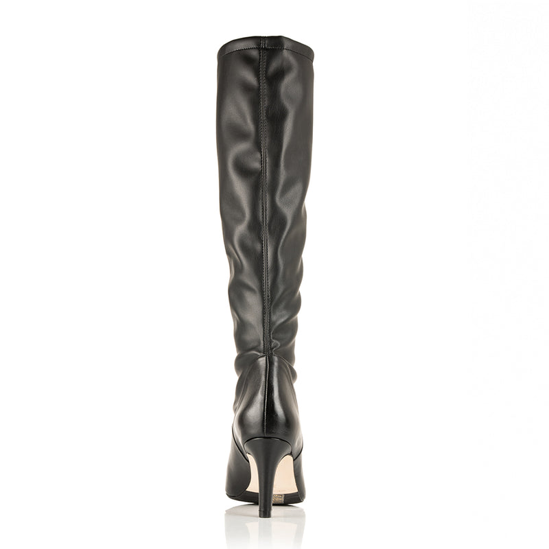 Wide Fit Navy Suede Knee High Boots – Sargasso and Grey