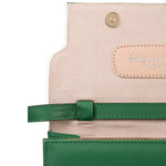 Jessamy Crossbody Bag - Green Leather