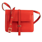 Jessamy Crossbody Bag - Red Leather