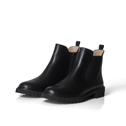 Koto - Extra-Wide Fit Chelsea Boots - Black Leather - COMING SOON