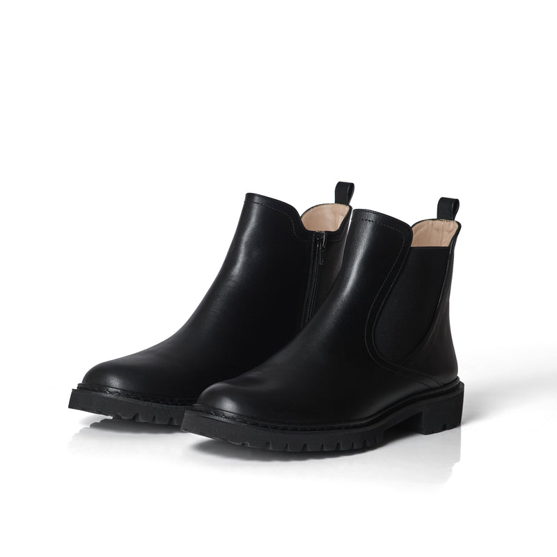 Koto - Extra-Wide Fit Chelsea Boots - Black Leather - COMING SOON
