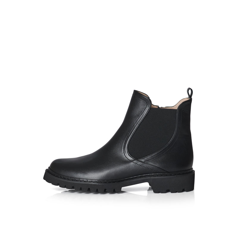 Koto - Extra-Wide Fit Chelsea Boots - Black Leather - COMING SOON