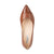 Lisa Wide Fit Court Shoe – Cognac Leather