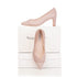 Lisa Wide Fit Court Shoe – Rose Pink Leather