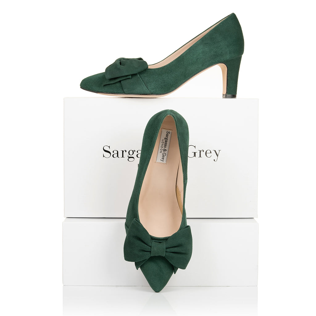 Lori Extra Wide Fit Court Shoe – Suede