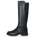 Luna - Ex-Wide Fit Knee High Boots - Black Leather - COMING SOON