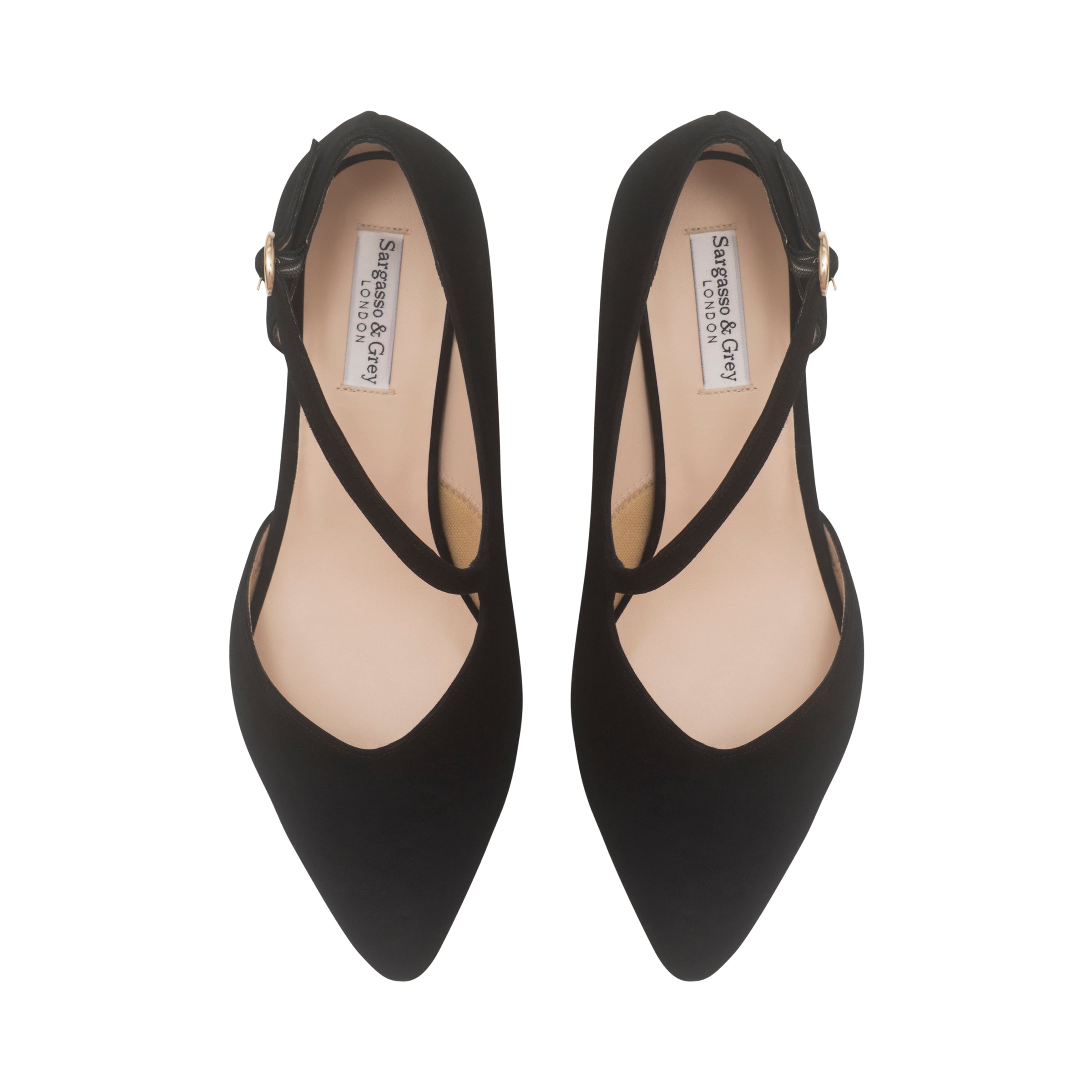 Wide Fit Navy Suede Shoes â Sargasso and Grey