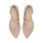 Phillie Extra-Wide Fit Shoes - Sand Suede