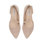 Phillie Extra-Wide Fit Shoes - Sand Suede