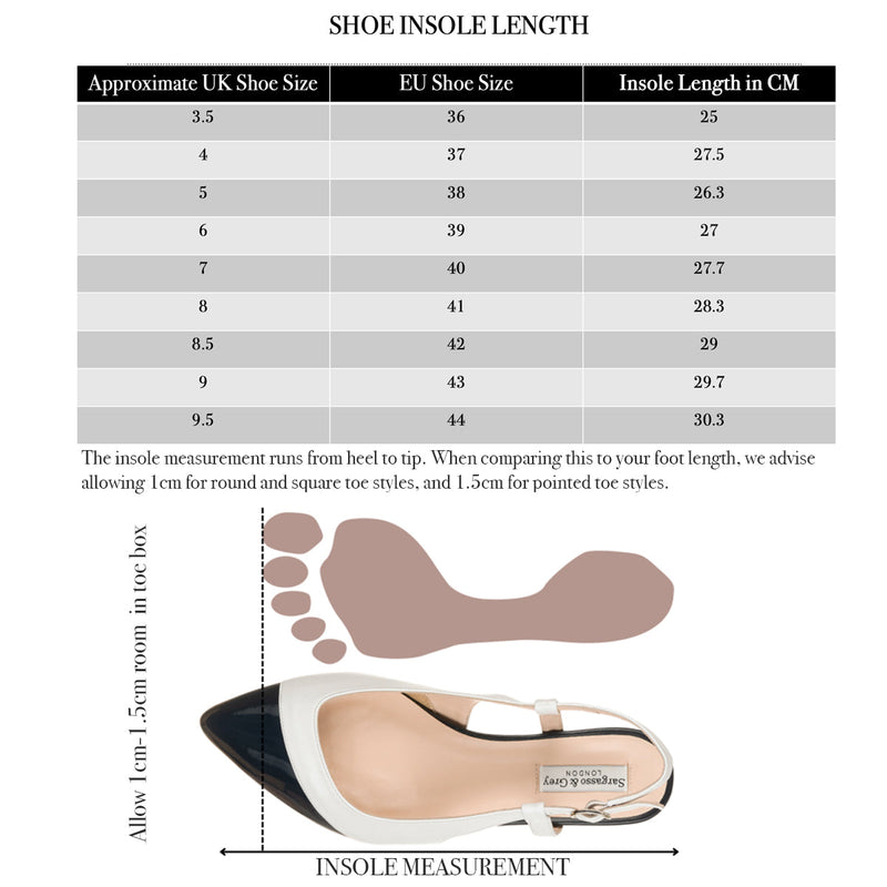 Sadie Extra Wide Fit Slingback Flats - Tan Leather & Patent