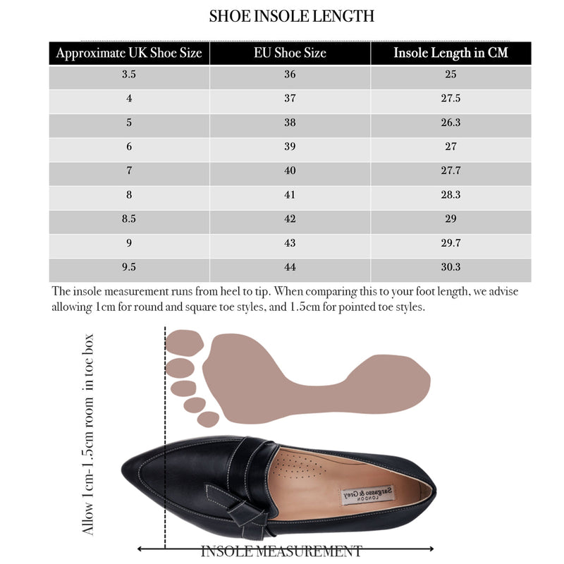 Sandy Extra-Wide Fit Flats  - Black Leather