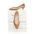 Tilda Wide Fit Kitten Heels - Bronze Leather