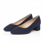 Tori Extra-Wide Fit Courts - Navy Suede