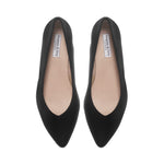 Tori Extra-Wide Fit Courts - Black Leather