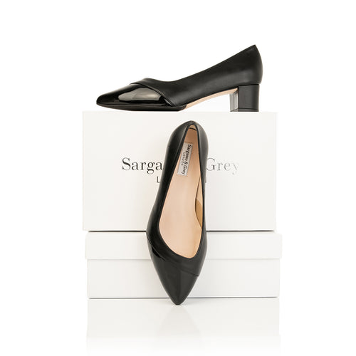Wide Fit Court Shoes - Leather & Suede Wide Fit Court Shoes – Sargasso ...