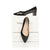 Tula Wide Fit Court - Black Leather