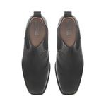 Vallera Extra-Wide Fit Boots - Black Leather