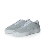 Emma Wide Fit Trainers - Silver Leather