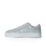 Emma Wide Fit Trainers - Silver Leather