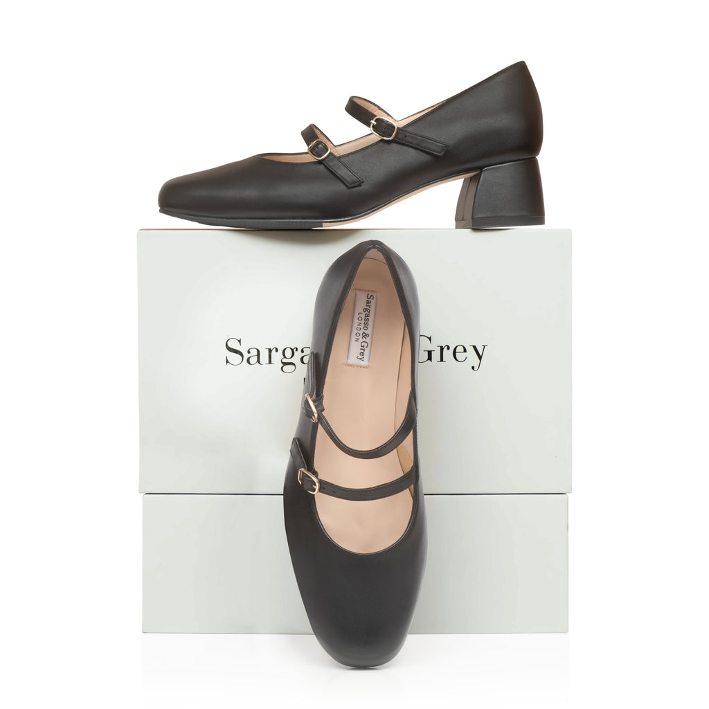 Mary Jane Extra Wide Fit Leather