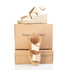 Ciara - Wide Fit Wedge Sandal - Gold Leather