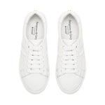 Extra Wide Fit Trainers - White Leather