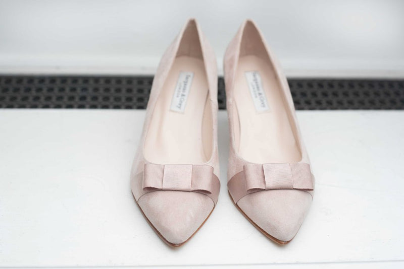 PAST SEASON- Pippa Pink Suede (SAMPLE SALE)