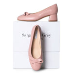 Tamsin Extra-Wide Fit Courts - Pink Leather