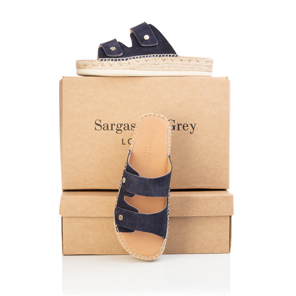 Candy Wide Fit Espadrille Suede
