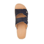 Candy - Wide Fit Espadrille - Navy Suede