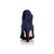 Lily Wide Fit Boots - Navy Suede