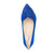 Lola Wide Fit Court Shoe – Cobalt Blue Suede