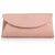 Laura Wide Fit Ballet Flats With Bow - Rose Pink Leather