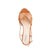 Sofia - Wide Fit Sandal - Tan Leather